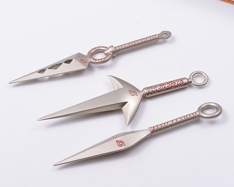 Naruto Anime Merchandise: 7-Piece Kunai Set